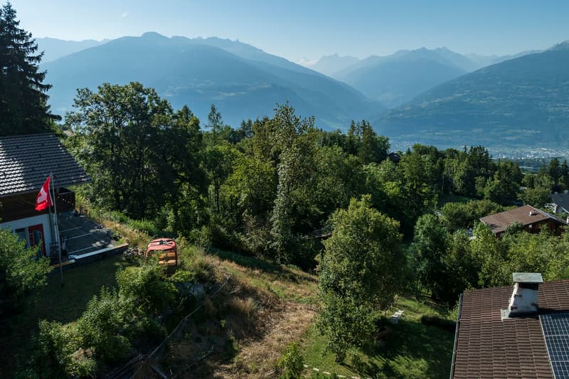 YOUR CHALET TO BUILD, 15 MINUTES FROM SION ON THE HEIGHTS! (2)