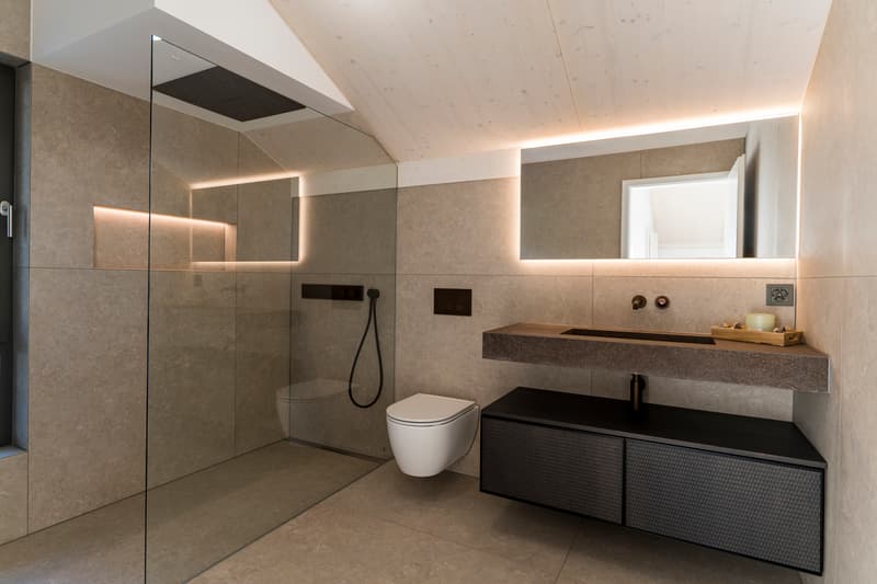 Salle de douche parentale
