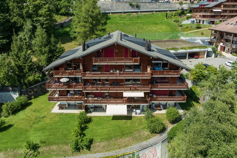 Bell'appartamento di 2.5 locali al piano terra con terrazza e vista splendida! (4)