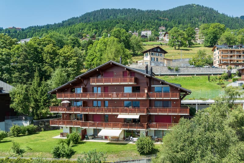 Bell'appartamento di 2.5 locali al piano terra con terrazza e vista splendida! (13)