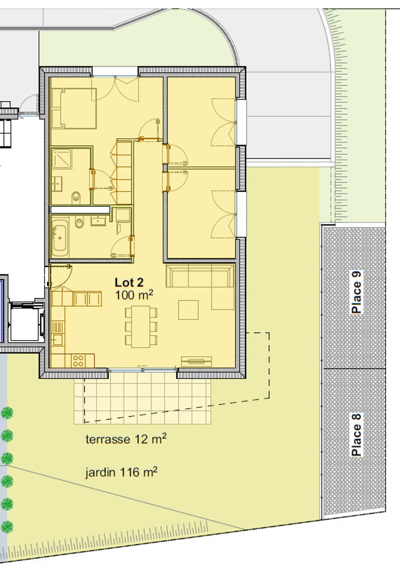4.5P AU REZ AVEC PARKING SOUTERRAIN LOT 2 (10)