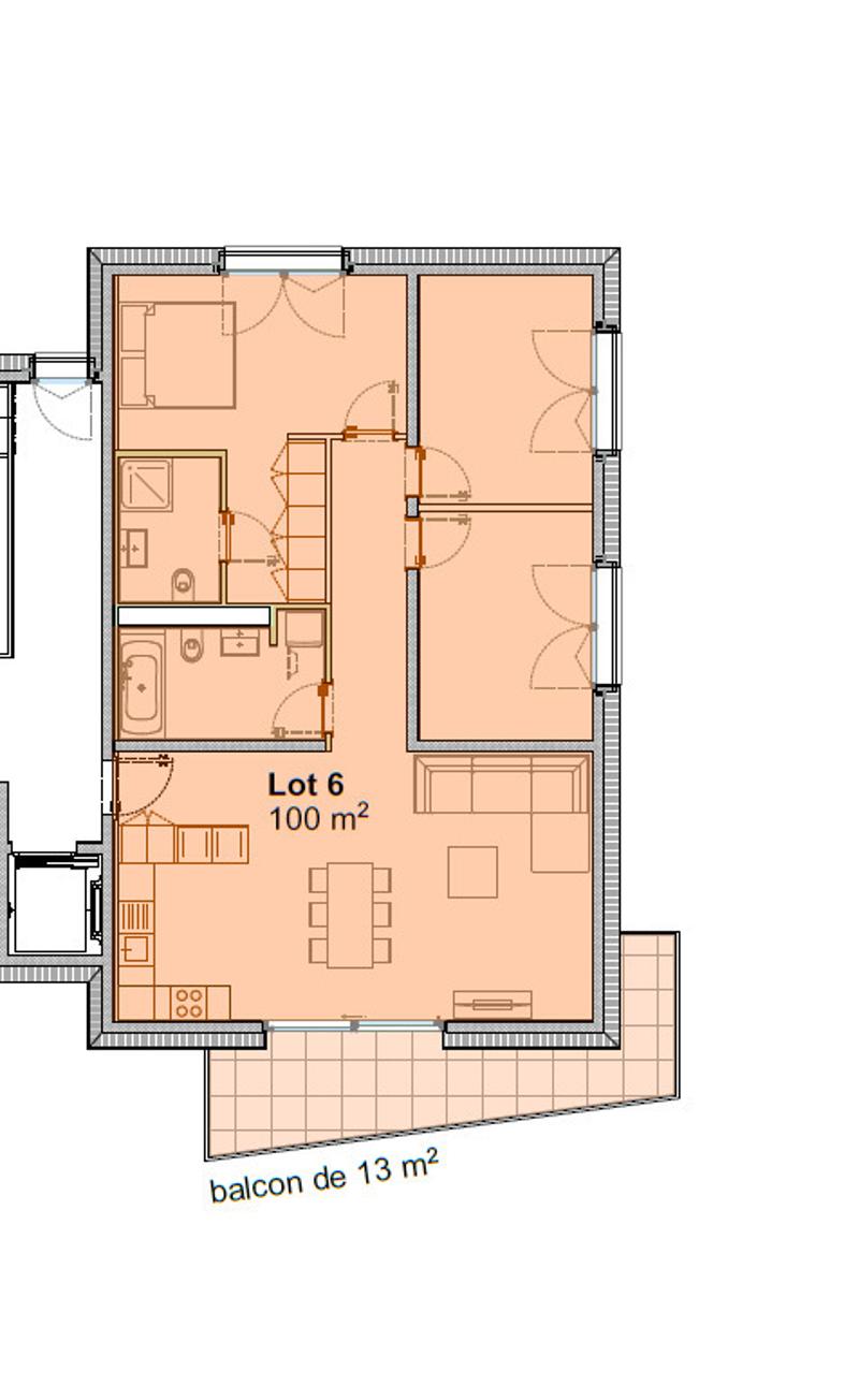 Appartamento di 4,5 locali con parcheggio sotterraneo  LOT 6 (10)