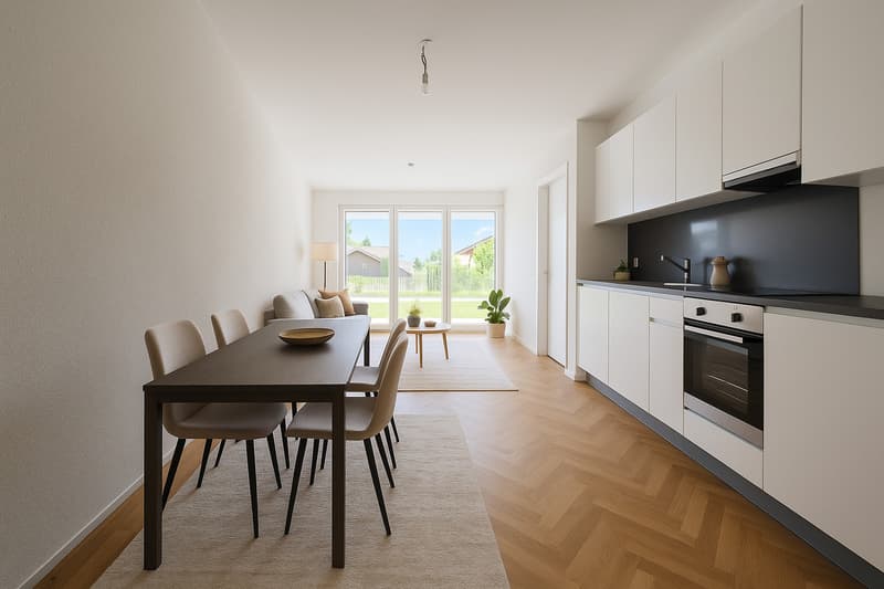 Apartment with 2.5 rooms and terrace-garden (2)