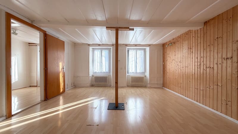 Casa con 2 appartamenti separati, garage e parcheggi (13)