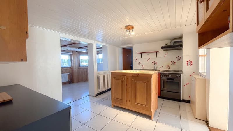 Small rental property with 2 apartments, garage and parking spaces (12)