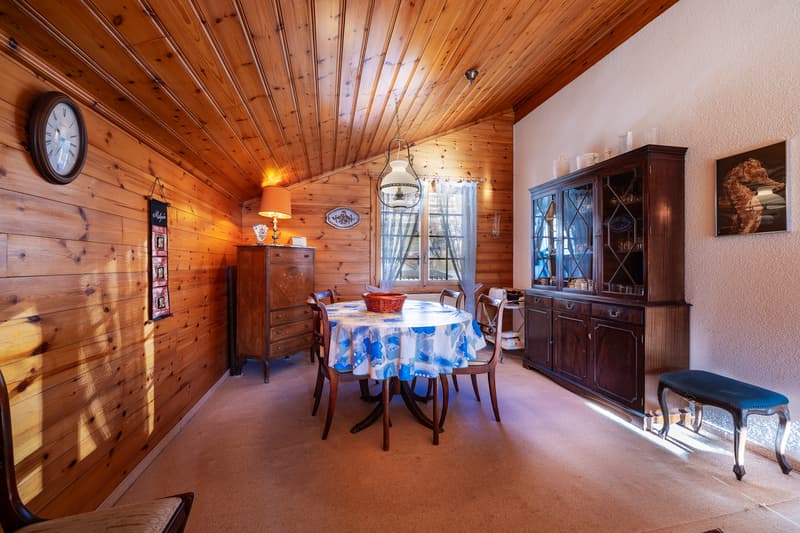 Charming chalet-style apartment with fireplace in the village center! (6)