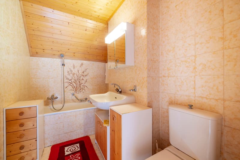 Charming chalet-style apartment with fireplace in the village center! (9)