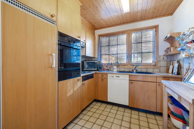 Charming chalet-style apartment with fireplace in the village center! (7)