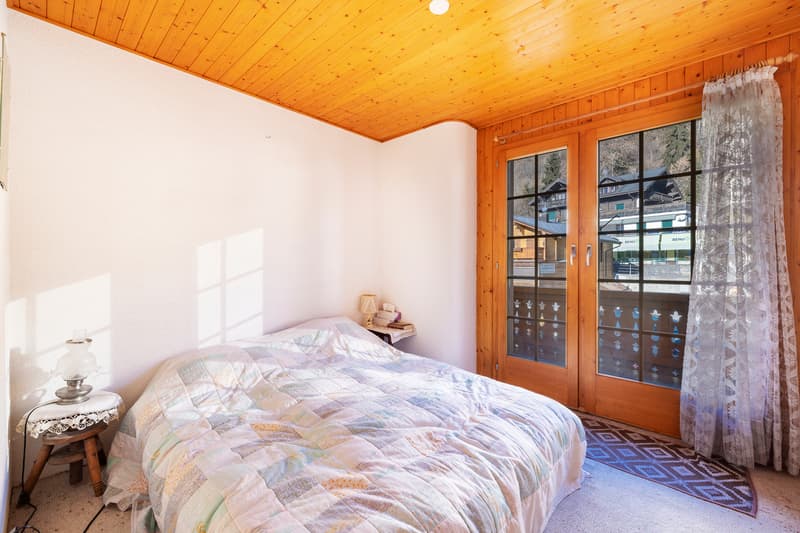 Charming chalet-style apartment with fireplace in the village center! (11)