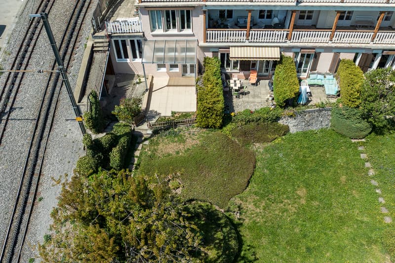 Le Roselier - 3,5 locali ristrutturati con terrazza a sud, vicino alla stazione (12)