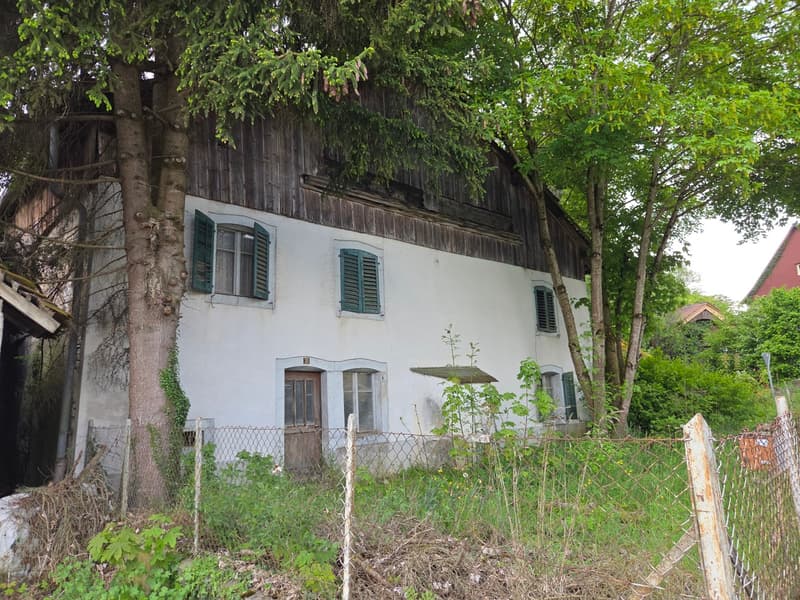 Plot of two buildings on 2'583 m2 of constructible land (2)