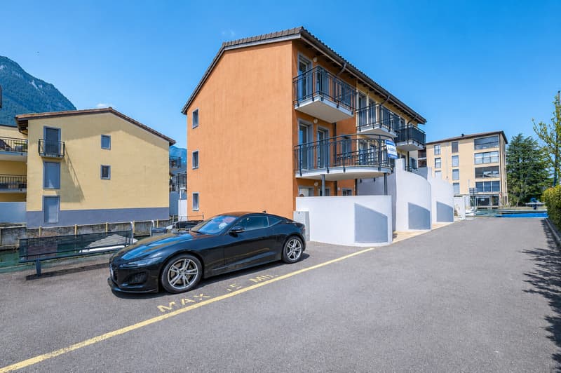 Villa triplex sulle rive del Lago di Ginevra nella Marina du Bouveret (4)