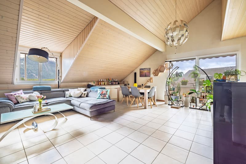 Beautiful 3.5-room attic apartment (1)