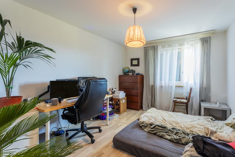 Apartment 3.5 rooms with garage, south-facing balcony and unobstructed view (5)
