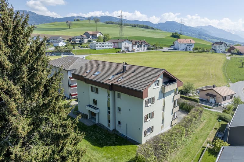 3.5 room apartment on the top floor with balcony and garage (9)
