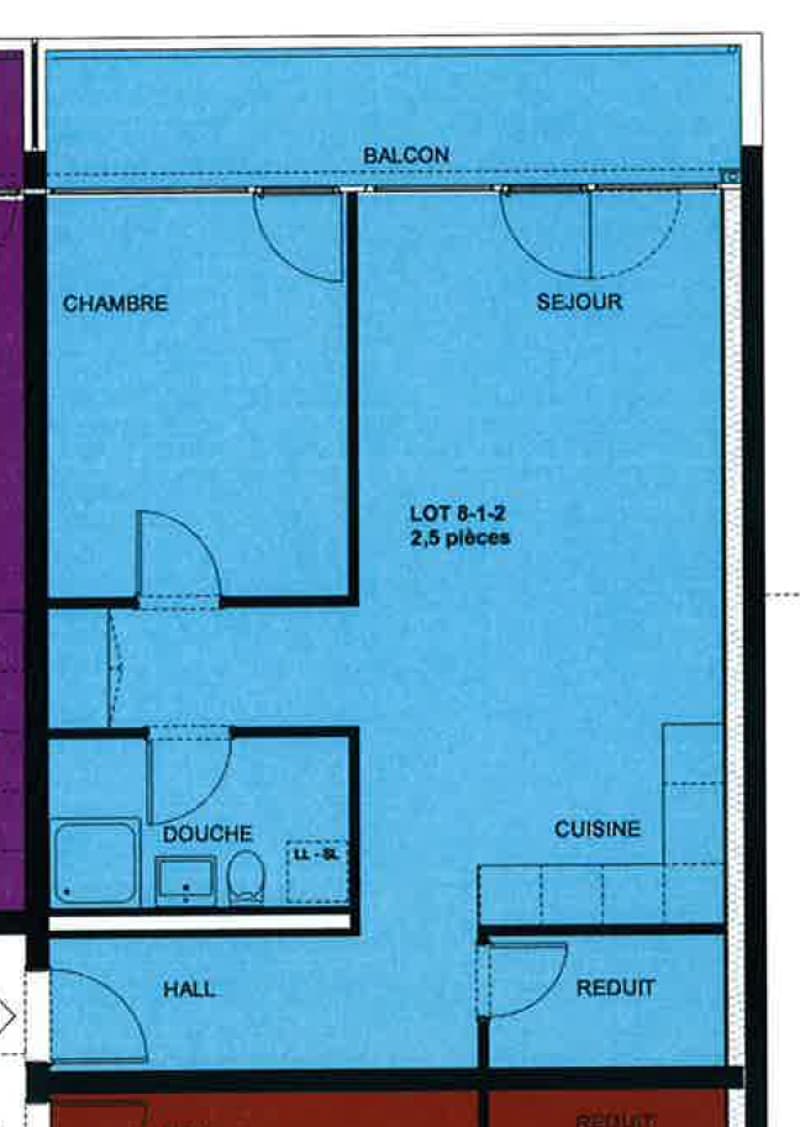 Charming 2.5-room apartment with balcony in the center of Morges (6)