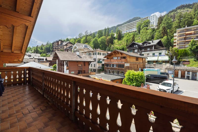 Charming chalet-style apartment with fireplace in the village center! (13)