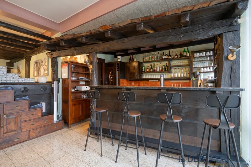 Café-Restaurant "Les 3 Suisses" mit Nebengebäuden (5)
