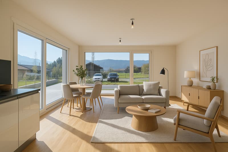 Schönes 3.5-Zimmer-Apartment mit Terrasse (2)