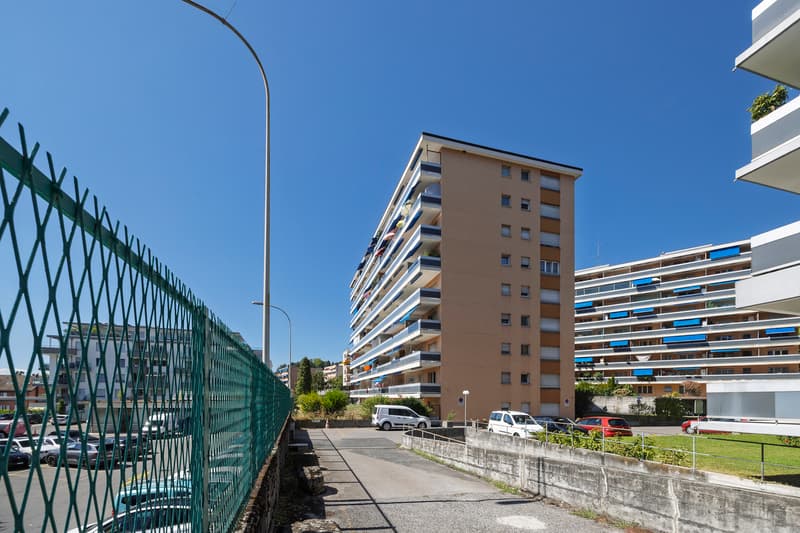 Charmant studio avec balcon et vue lac sans vis-à-vis (12)