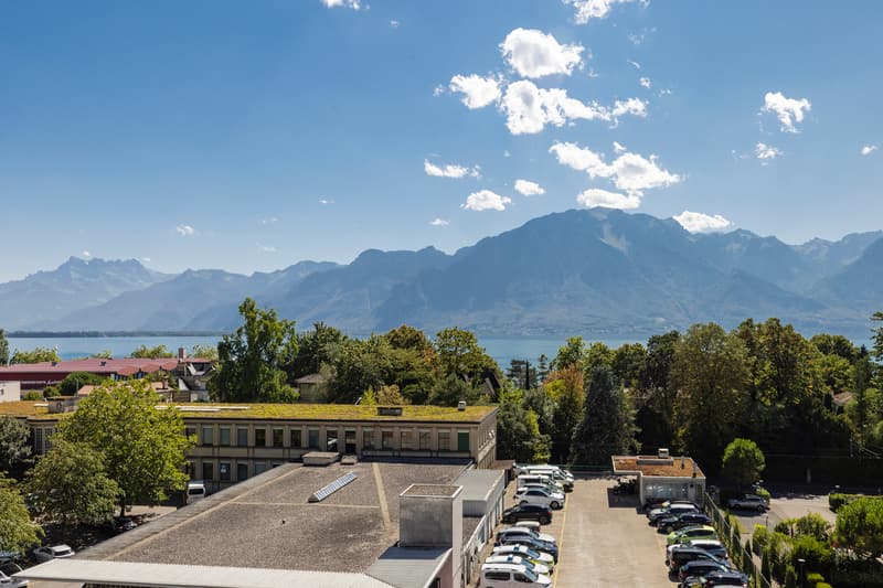 Charmant studio avec balcon et vue lac sans vis-à-vis (11)