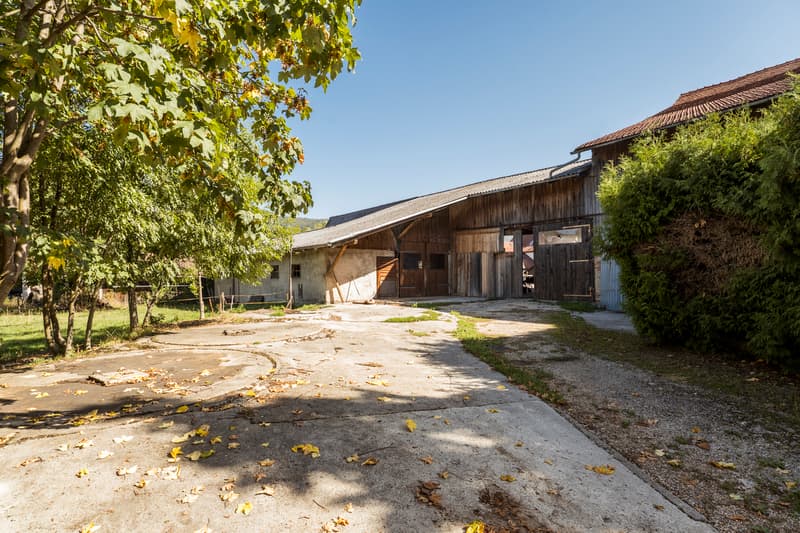 Corps de ferme avec habitation, écurie, stabulation (13)