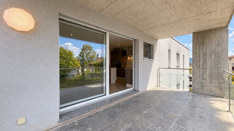 APPARTEMENT FAMILIAL AU DERNIER ETAGE AVEC VUE SUR LES PREALPES (7)