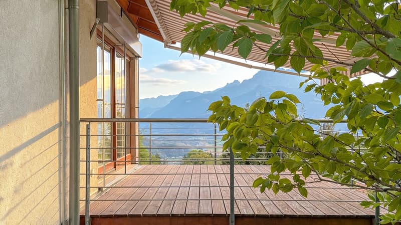 Villa individuelle avec vue panoramique sur les Dents du Midi (10)