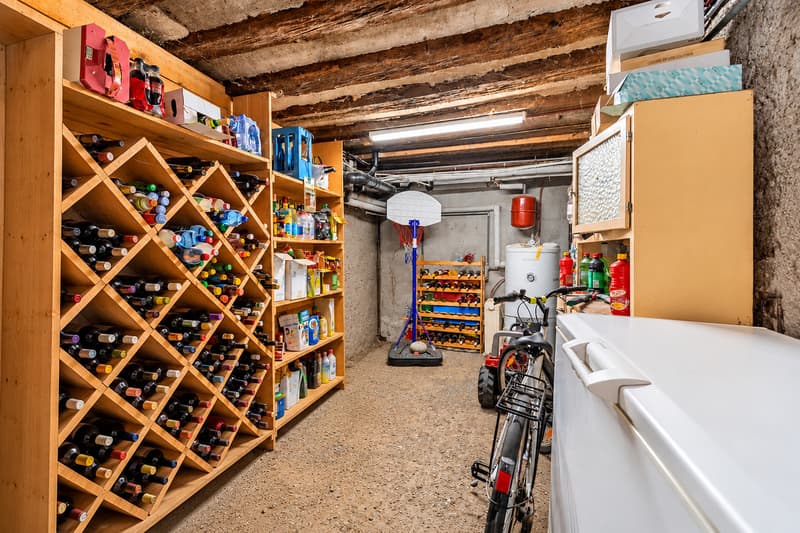 Maison villageoise avec grange et jardin à Bex (13)