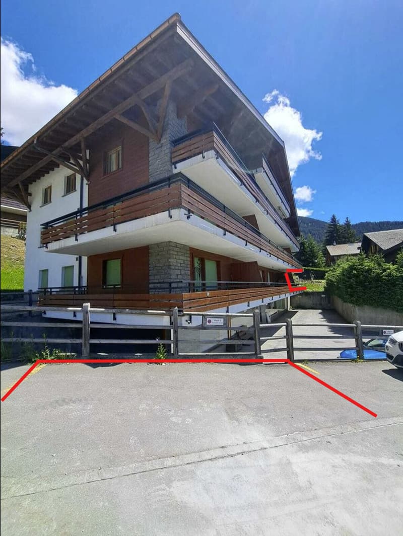 Situation appartement + place de parking