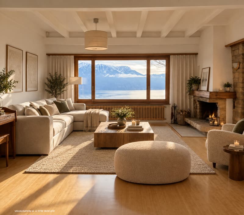 Spacieuse villa bénéficiant d'une vue imprenable sur le lac (6)