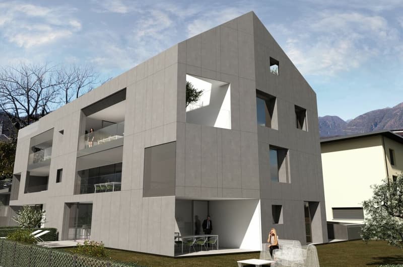 Elegante 4.5-Zimmer-Attika Wohnung in exklusivem Projekt - nur 8 Einheiten in Losone (6)