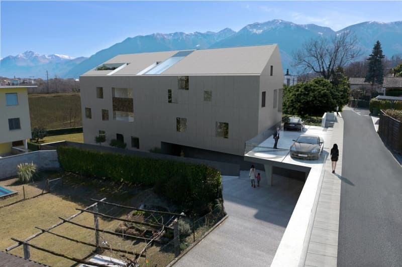 Elegante 4.5-Zimmer-Attika Wohnung in exklusivem Projekt - nur 8 Einheiten in Losone (5)