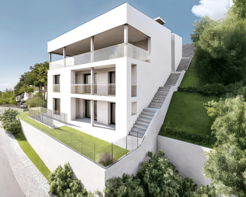 Exklusive 3.5-Zimmer-Wohnung mit Terrasse, Garten und Seesicht (2)