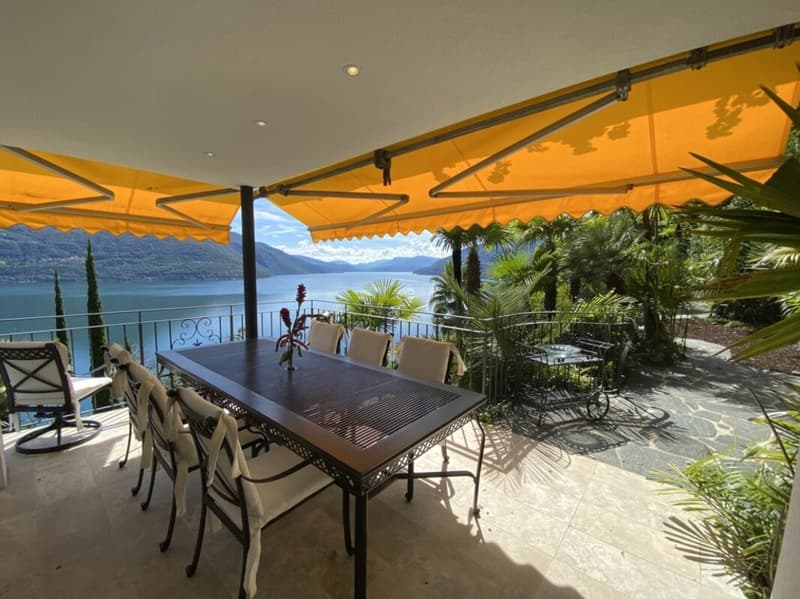 Mediterrane Villa mit Infinity-Pool und Panoramaseeblick auf den Lago Maggiore - Brissago (7)