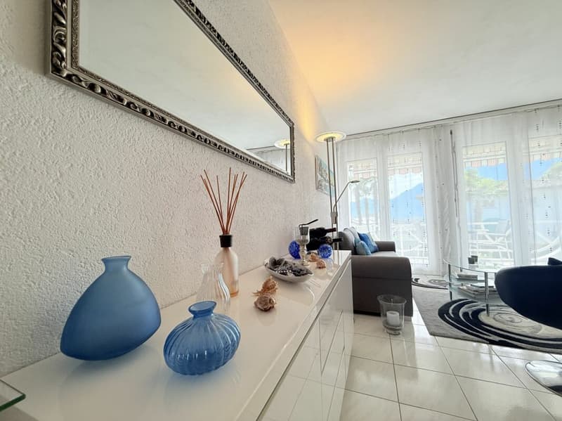 Attraktive 2.5 - Zimmer-Wohnung mit Terrasse und Tiefgaragenplatz - Residenza Collina Verde, Ascona (7)