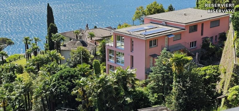 Exklusive Liegenschaft mit 8 Einheiten und atemberaubendem Blick auf den Lago Maggiore - Brissago (1)