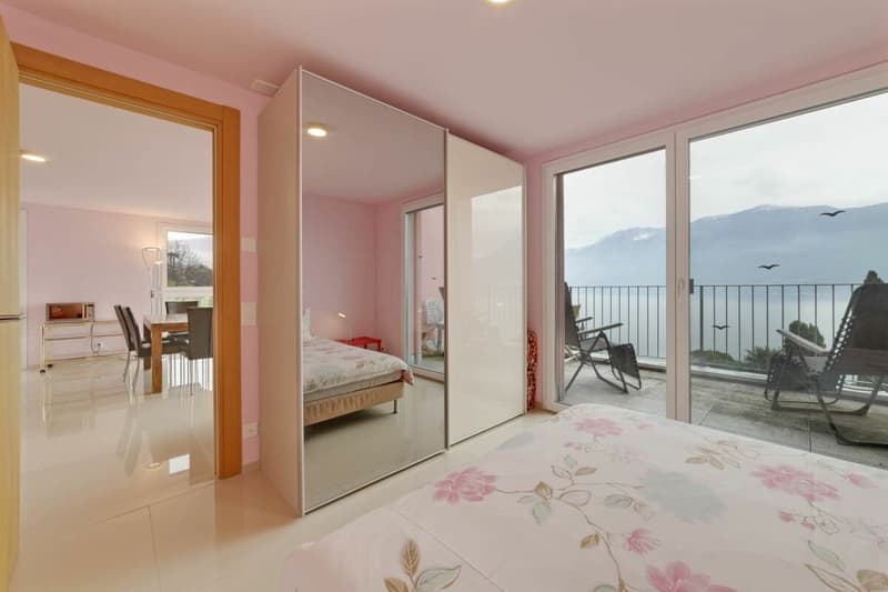 Exklusive Liegenschaft mit 8 Einheiten und atemberaubendem Blick auf den Lago Maggiore - Brissago (10)