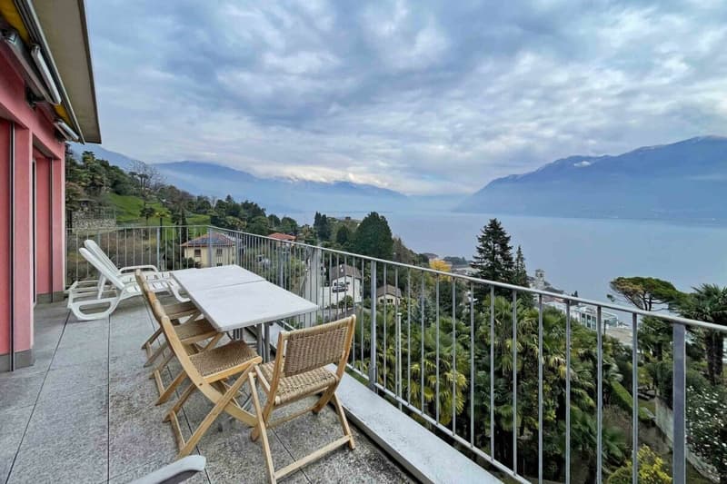Exklusive Liegenschaft mit 8 Einheiten und atemberaubendem Blick auf den Lago Maggiore - Brissago (9)