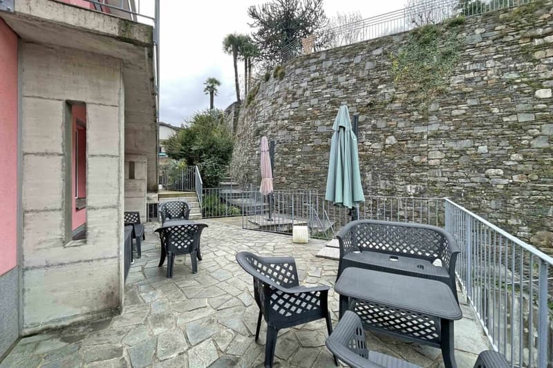 Exklusive Liegenschaft mit 8 Einheiten und atemberaubendem Blick auf den Lago Maggiore - Brissago (32)