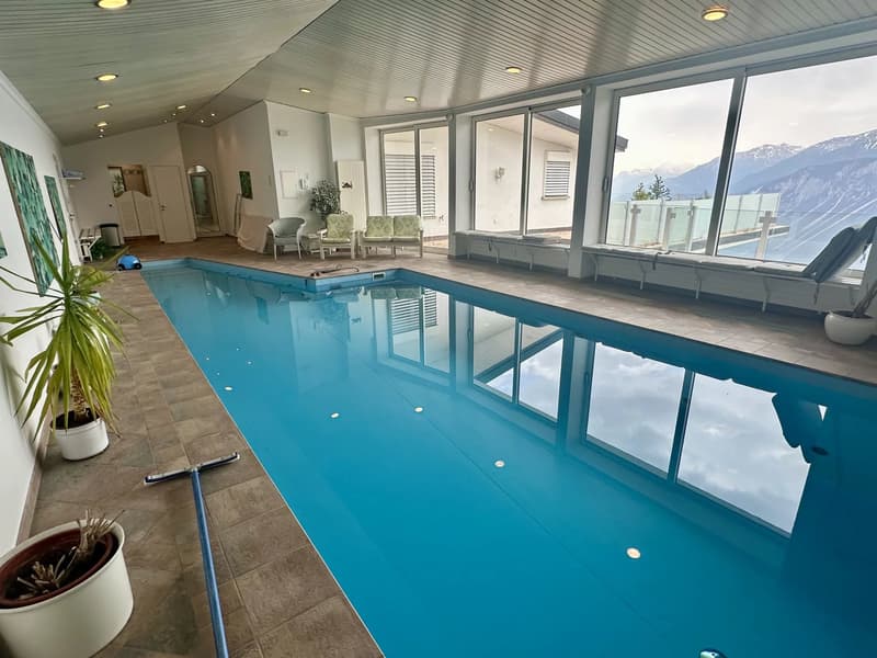 Vaste attique de luxe avec piscine intérieure (1)