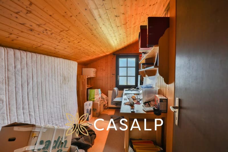 Charming semi-chalet with pool in Mollens (11)