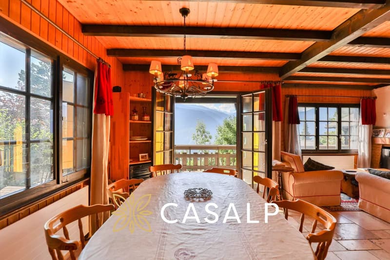 Charming semi-chalet with pool in Mollens (2)