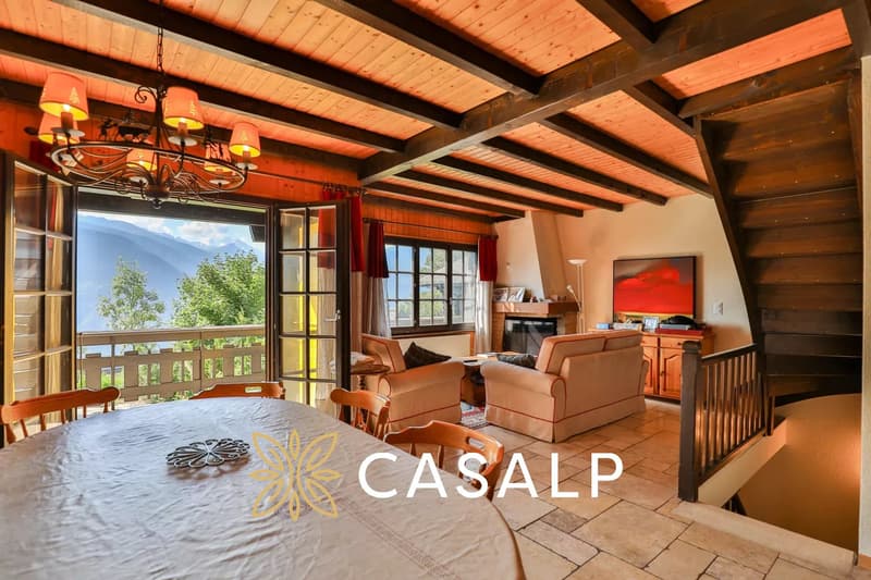 Charming semi-chalet with pool in Mollens (3)