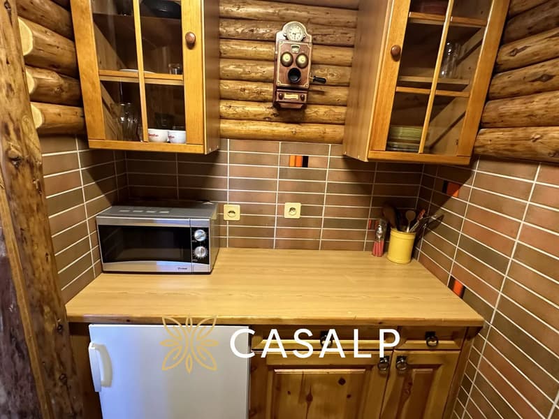 Large authentic and cozy studio in Nendaz (11)