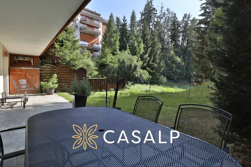 Beautiful 3.5-room garden-level apartment in the center of Crans (4)