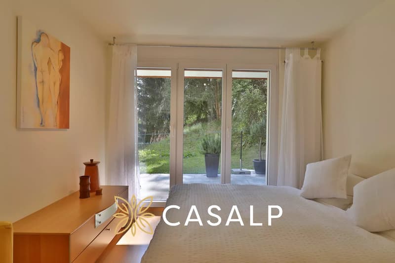 Beautiful 3.5-room garden-level apartment in the center of Crans (3)