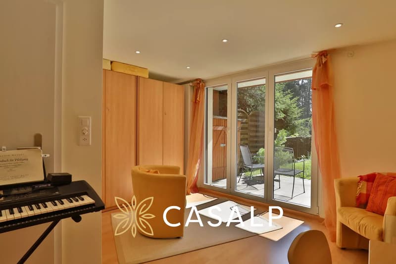 Studio in PPE in the heart of Crans with terrace (2)