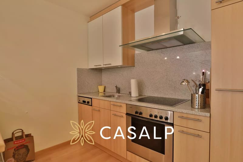 Wohnung mit 2.5 Zimmern in PPE im Herzen von Crans mit Terrasse (6)