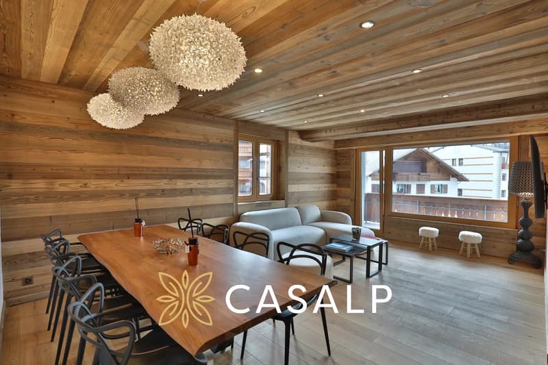 Magnifique appartement de 4.5 pièces en PPE rénové au centre de Crans (1)
